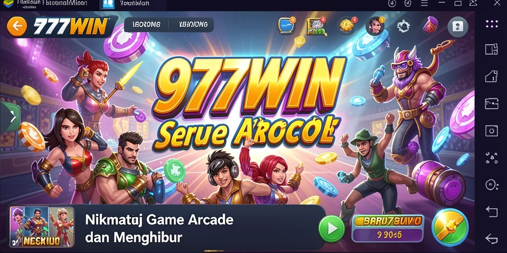 Tangkapan layar 9777WIN menampilkan gameplay arcade yang mengasyikkan.