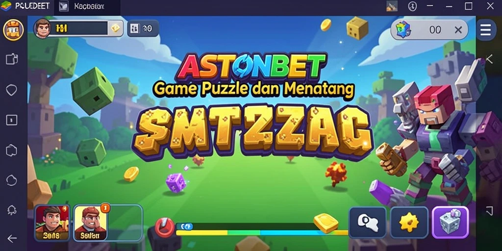 Tampilan gameplay seru ASTONBET dengan teka-teki yang menantang.
