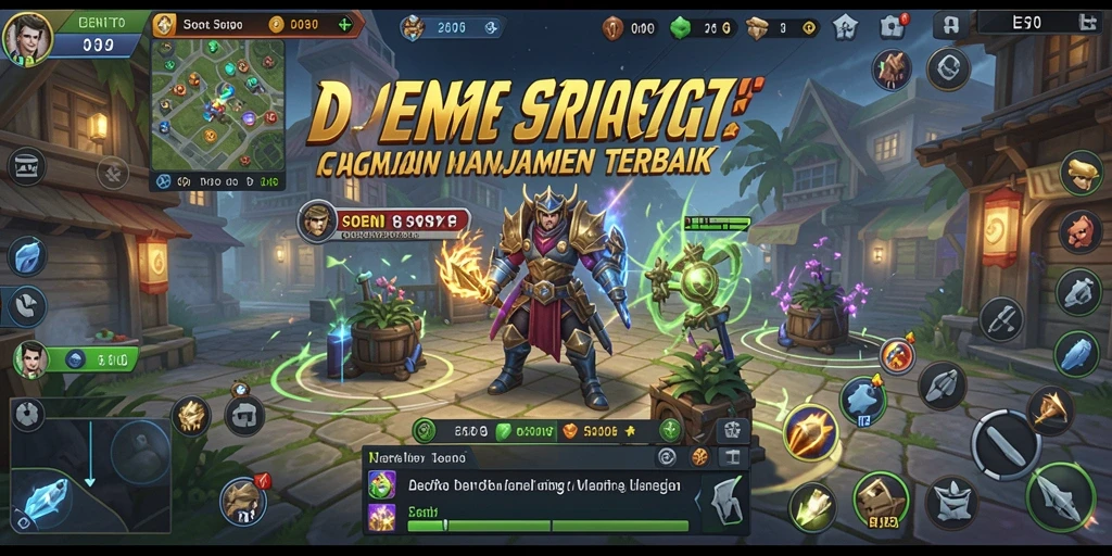 Tampilan gameplay DENTOTO yang seru dan menantang.