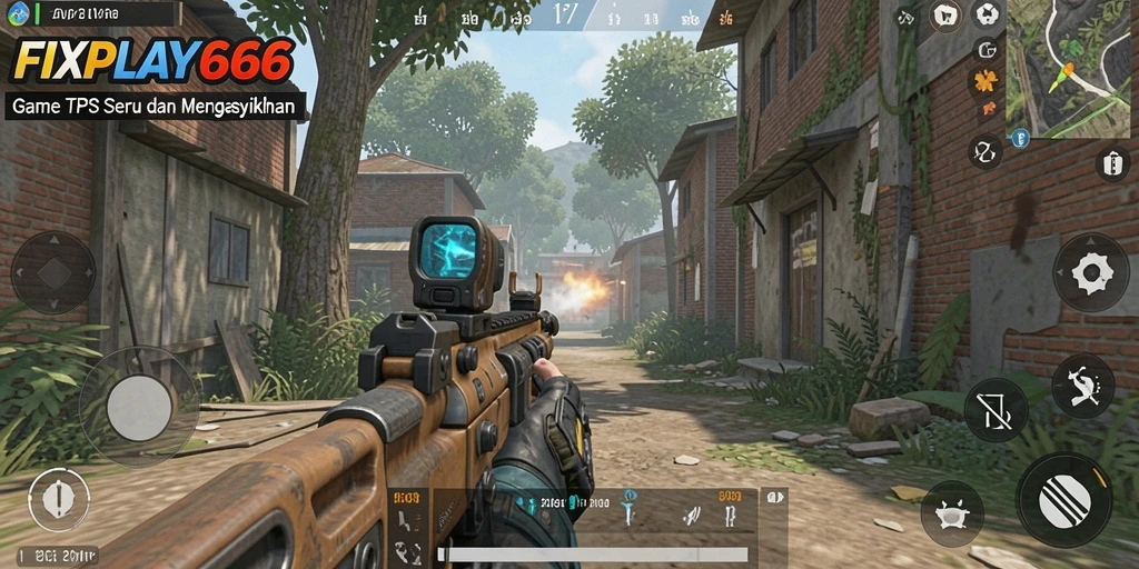 Tampilan gameplay FIXPLAY666 dengan aksi tembak-menembak yang seru.