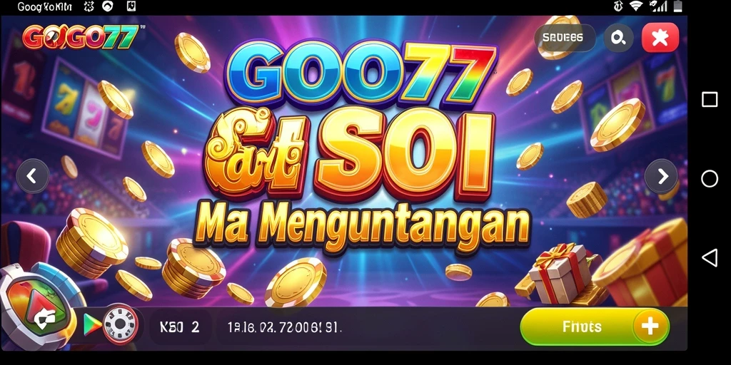 Tampilan menarik dari gameplay Slot di GOGO77.
