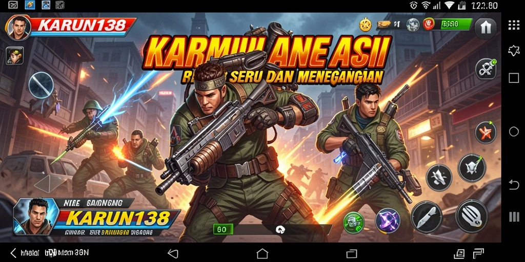 Tampilkan gameplay seru dan menegangkan dari KARUN138.