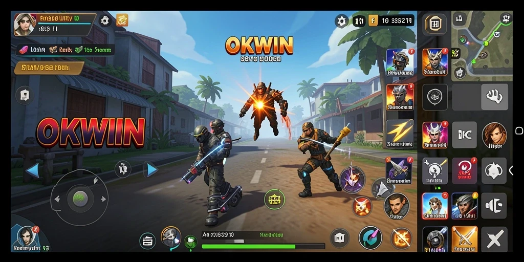 Tampilan antarmuka OKWIN yang mudah digunakan dan penuh fitur.