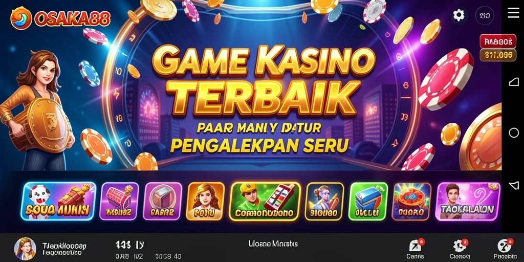 Tampilan menarik dari gameplay OSAKA88 yang seru dan mendebarkan.