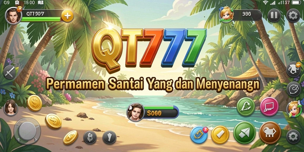 Screenshot menampilkan gameplay seru QT777 dengan grafik yang menarik.