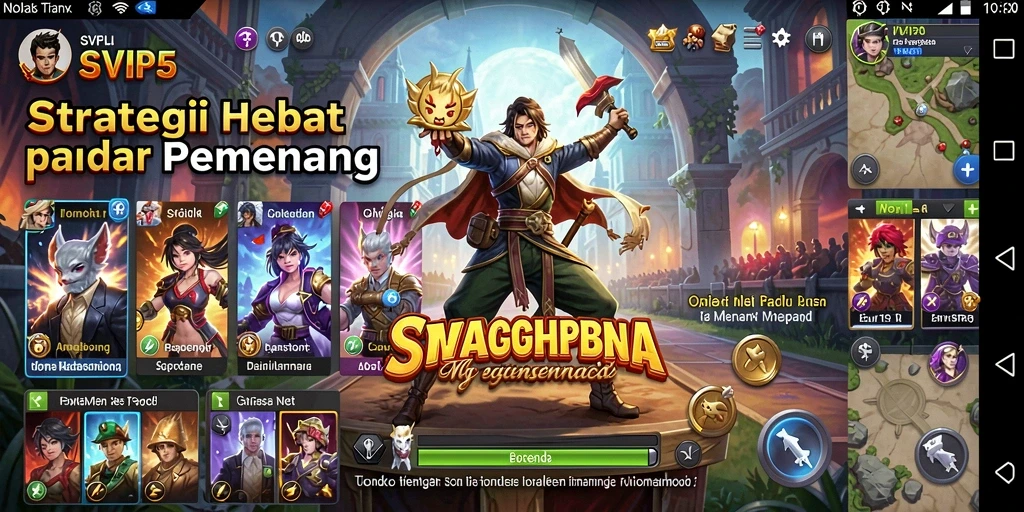 Gameplay mendebarkan dalam <strong>SVIP5</strong> yang penuh strategi.